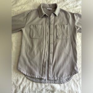 Athleta Shacket Light Purple